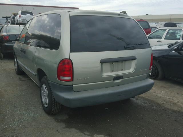 2B4GP25R5YR521923 - 2000 DODGE CARAVAN SILVER photo 3