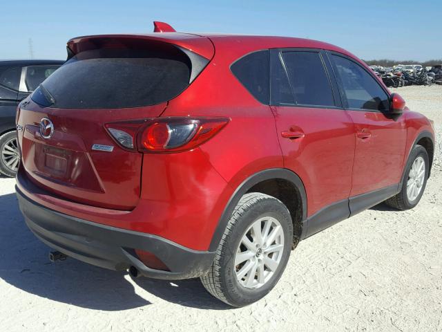 JM3KE2BE0E0373472 - 2014 MAZDA CX-5 SPORT RED photo 4