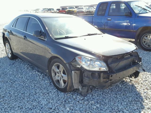 1G1ZA5EU8BF343130 - 2011 CHEVROLET MALIBU LS შავი ფოტო 1