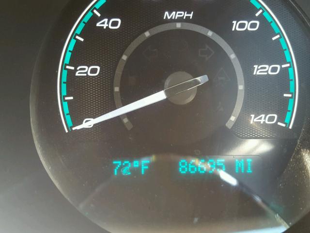 1G1ZA5EU8BF343130 - 2011 CHEVROLET MALIBU LS შავი ფოტო 8