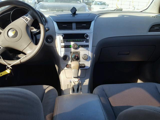 1G1ZA5EU8BF343130 - 2011 CHEVROLET MALIBU LS შავი ფოტო 9