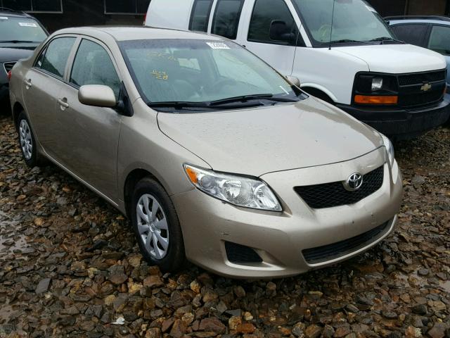 2T1BU40E89C042774 - 2009 TOYOTA COROLLA BA TAN photo 1