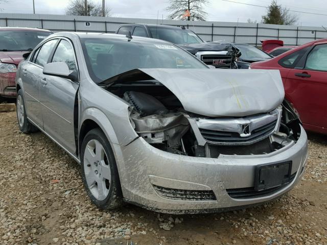 1G8ZS57N68F200917 - 2008 SATURN AURA XE SILVER photo 1