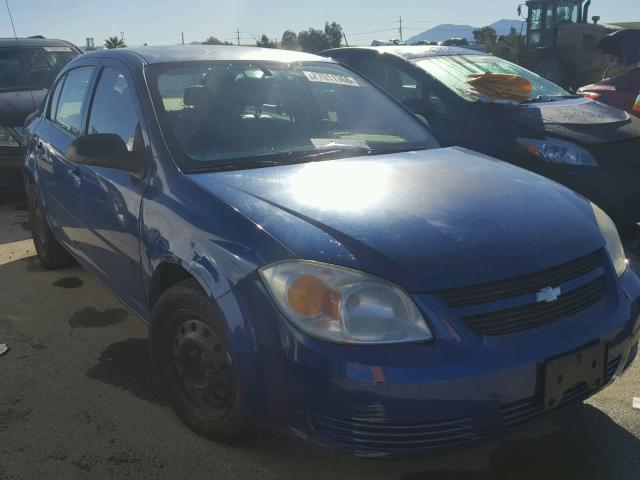 1G1AK52F457630169 - 2005 CHEVROLET COBALT BLUE photo 1