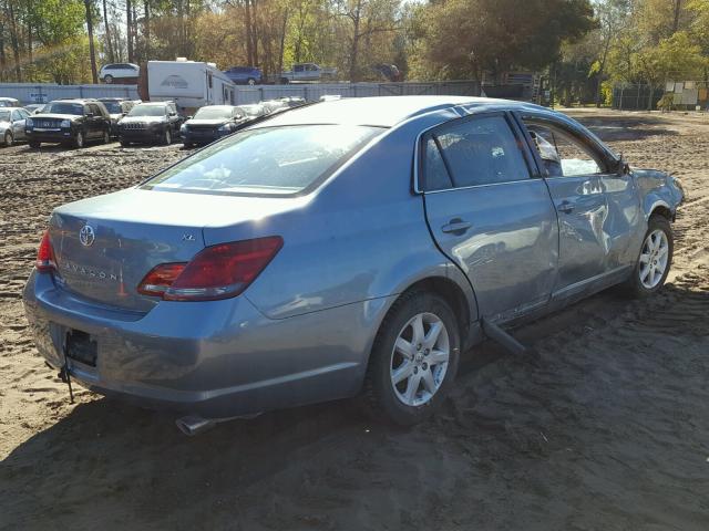 4T1BK36B68U305211 - 2008 TOYOTA AVALON XL BLUE photo 4