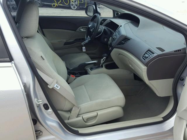 2HGFB2F83CH507974 - 2012 HONDA CIVIC EX Gümüş foto 5