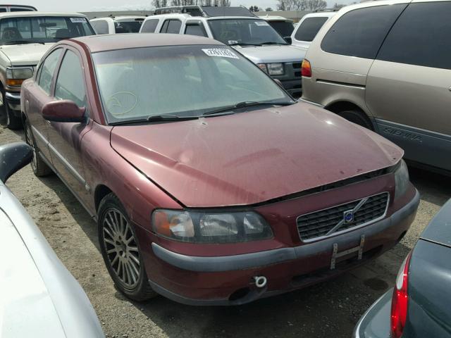 YV1RS58D112006444 - 2001 VOLVO S60 2.4T MAROON photo 1