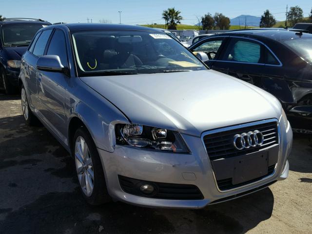 WAUHE78P29A065094 - 2009 AUDI A3 2.0T GRAY photo 1