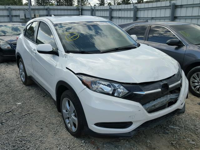 3CZRU5H31GM742173 - 2016 HONDA HR-V LX WHITE photo 1