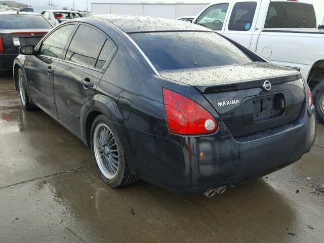 1N4BA41E75C843745 - 2005 NISSAN MAXIMA SE BLACK photo 3