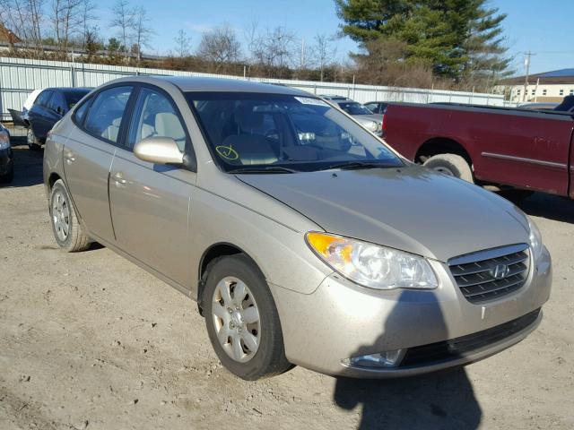 KMHDU46DX8U412272 - 2008 HYUNDAI ELANTRA GL BEIGE photo 1