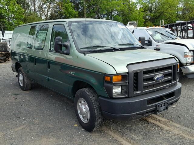 1FTNE2EL7ADA14915 - 2010 FORD ECONOLINE GREEN photo 1