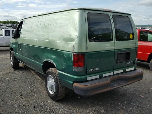 1FTNE2EL7ADA14915 - 2010 FORD ECONOLINE GREEN photo 3