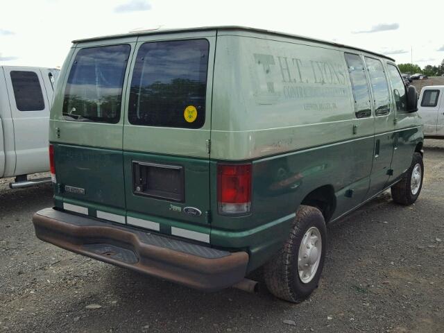 1FTNE2EL7ADA14915 - 2010 FORD ECONOLINE GREEN photo 4