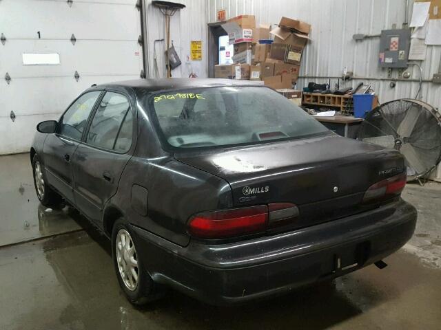 1Y1SK5384RZ038689 - 1994 GEO PRIZM LSI BLACK photo 3