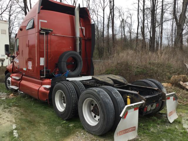 1XKTD49X29J240204 - 2009 KENWORTH CONSTRUCTI MAROON photo 3