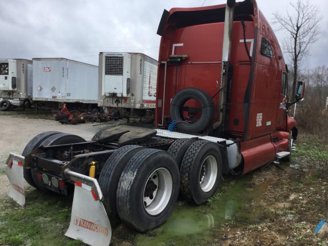 1XKTD49X29J240204 - 2009 KENWORTH CONSTRUCTI MAROON photo 4