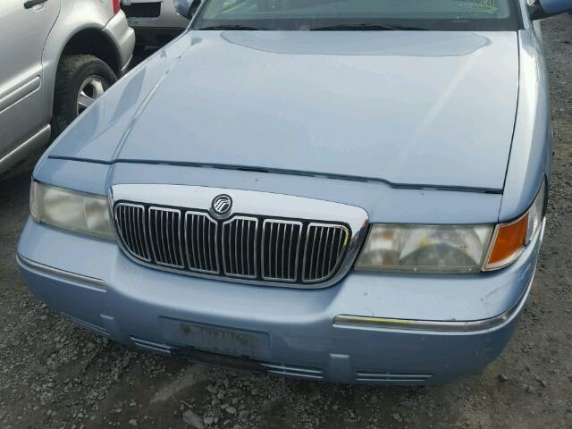 2MEFM74W7XX686974 - 1999 MERCURY GRAND MARQ BLUE photo 9