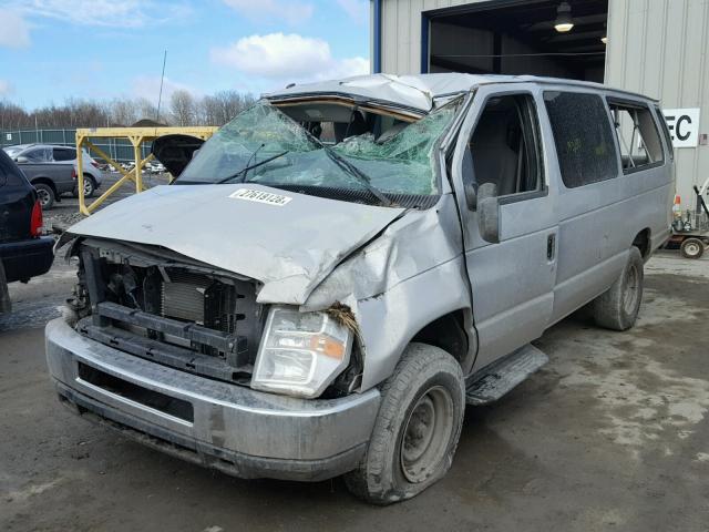 1FBSS3BL9BDB39443 - 2011 FORD ECONOLINE SILVER photo 2