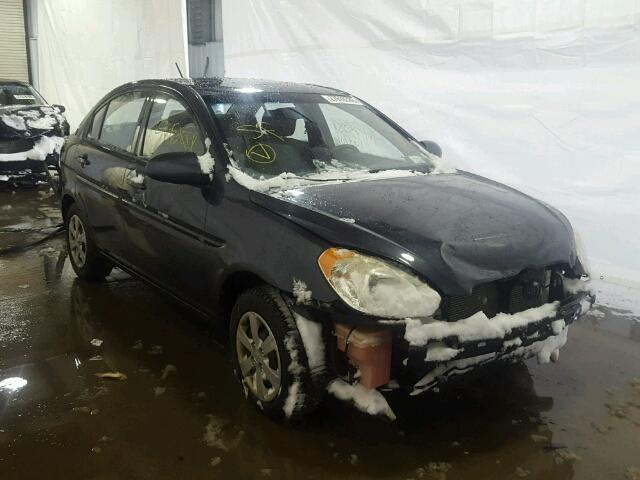 KMHCN46C68U239768 - 2008 HYUNDAI ACCENT GLS BLUE photo 1