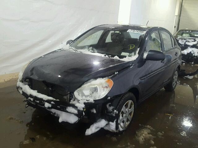 KMHCN46C68U239768 - 2008 HYUNDAI ACCENT GLS BLUE photo 2