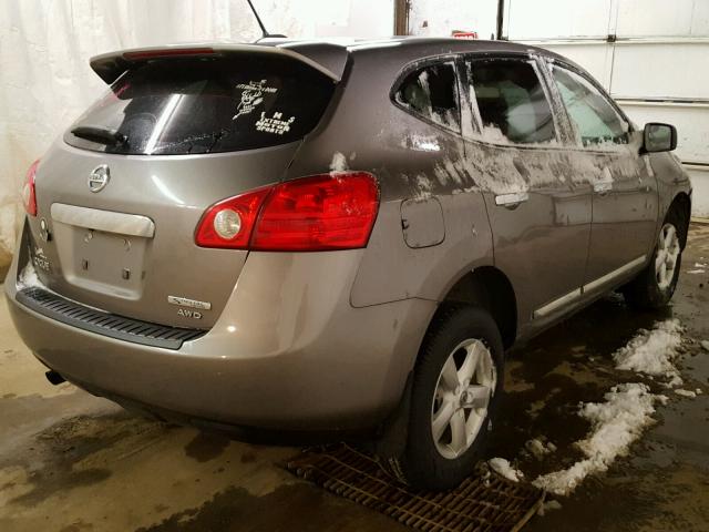 JN8AS5MV5CW704038 - 2012 NISSAN ROGUE S SILVER photo 4