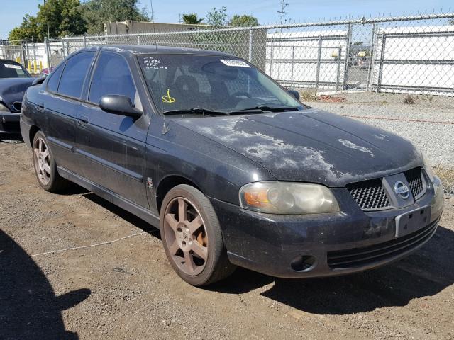 3N1AB51D74L732151 - 2004 NISSAN SENTRA SE- BLACK photo 1