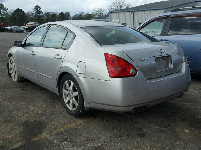 1N4BA41E15C876398 - 2005 NISSAN MAXIMA SE SILVER photo 3