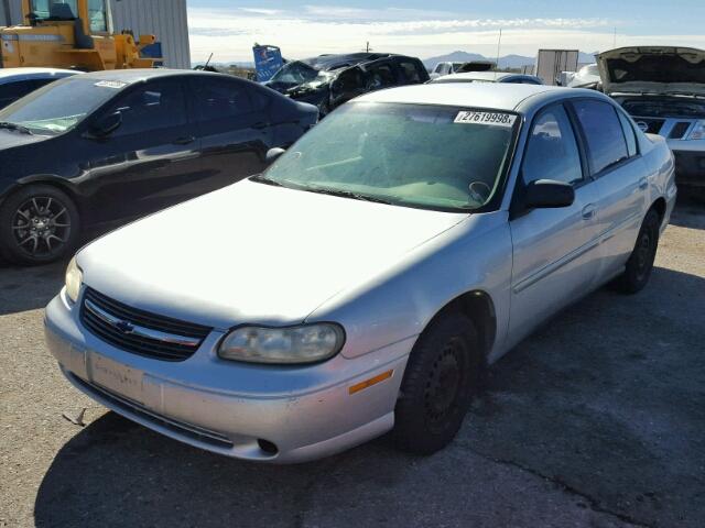 1G1ND52J93M553460 - 2003 CHEVROLET MALIBU SILVER photo 2