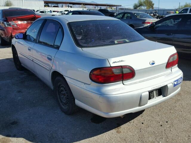 1G1ND52J93M553460 - 2003 CHEVROLET MALIBU SILVER photo 3