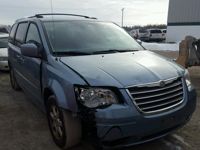 2A8HR54P18R821406 - 2008 CHRYSLER TOWN & COU BLUE photo 1