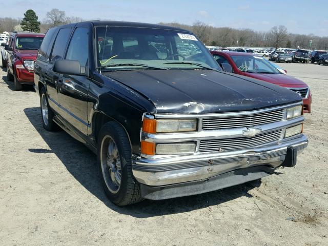 1GNEC13R2YR161722 - 2000 CHEVROLET TAHOE C150 BLACK photo 1