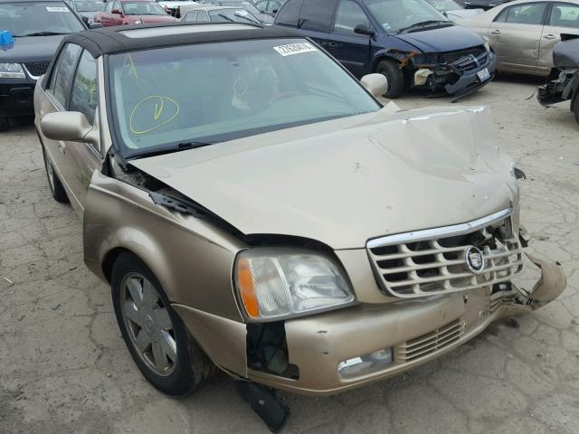 1G6KF57975U191685 - 2005 CADILLAC DEVILLE DT GOLD photo 1