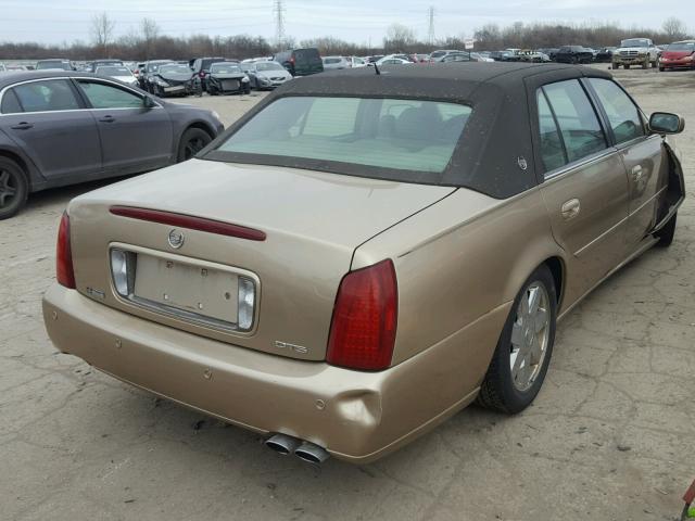 1G6KF57975U191685 - 2005 CADILLAC DEVILLE DT GOLD photo 4