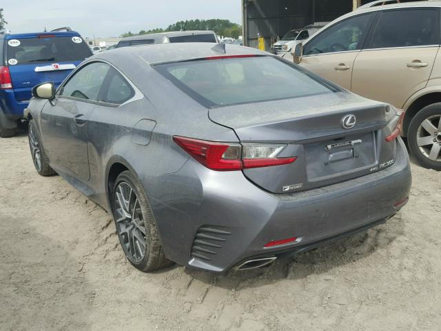 JTHSM5BC3G5000149 - 2016 LEXUS RC 300 SILVER photo 3