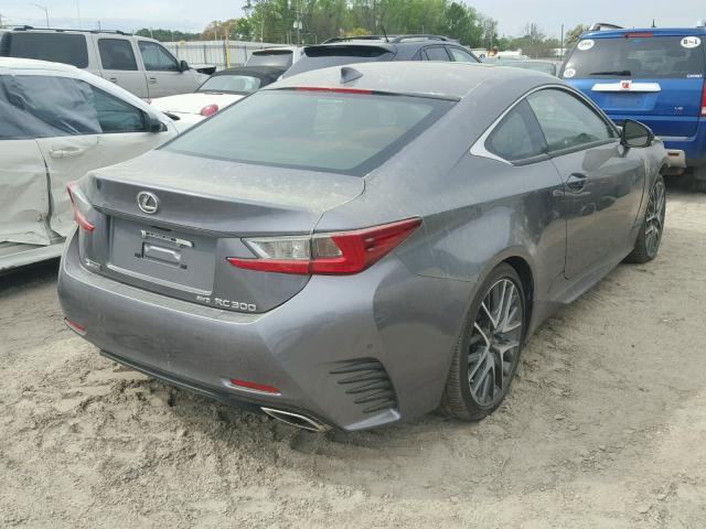 JTHSM5BC3G5000149 - 2016 LEXUS RC 300 SILVER photo 4