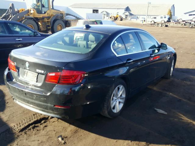 WBAXH5C56CDW02195 - 2012 BMW 528 XI BLACK photo 4