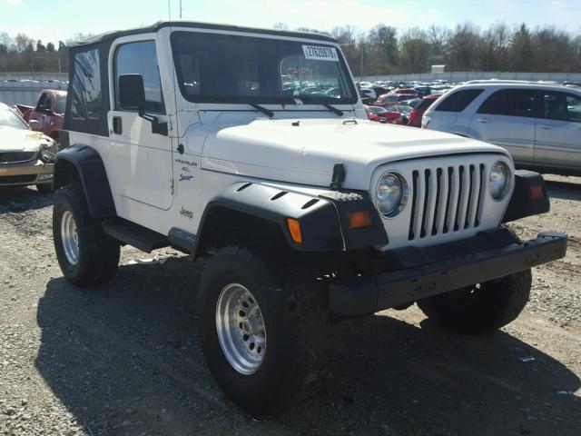 1J4FY19SXVP543006 - 1997 JEEP WRANGLER / WHITE photo 1