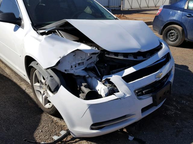 1G1ZG57B49F103349 - 2009 CHEVROLET MALIBU LS 白色 照片 9