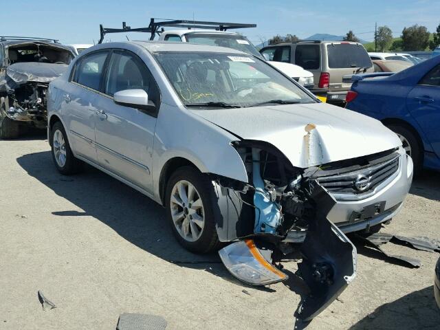 3N1AB6AP2BL645268 - 2011 NISSAN SENTRA 2.0 SILVER photo 1