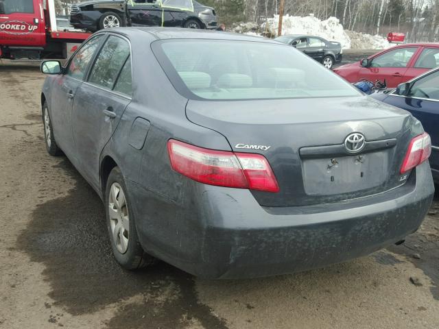 4T1BE46K57U657921 - 2007 TOYOTA CAMRY NEW GRAY photo 3