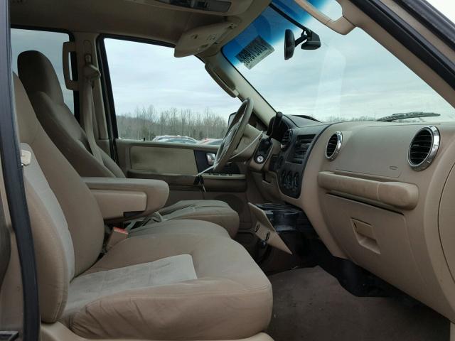 1FMPU16L33LB05298 - 2003 FORD EXPEDITION BROWN photo 5