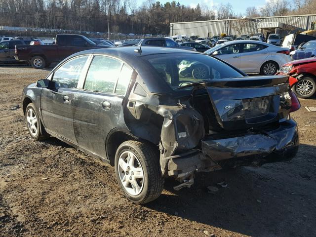 1G8AJ55F77Z188771 - 2007 SATURN ION LEVEL BLACK photo 3