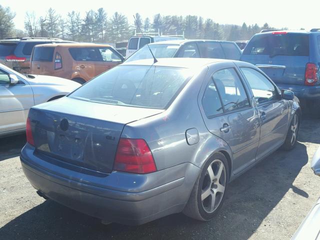 3VWVH69M53M159005 - 2003 VOLKSWAGEN JETTA GLI GRAY photo 4