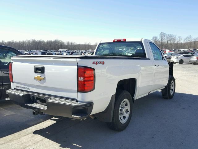 1GCNKNEC7HZ307771 - 2017 CHEVROLET SILVERADO WHITE photo 4