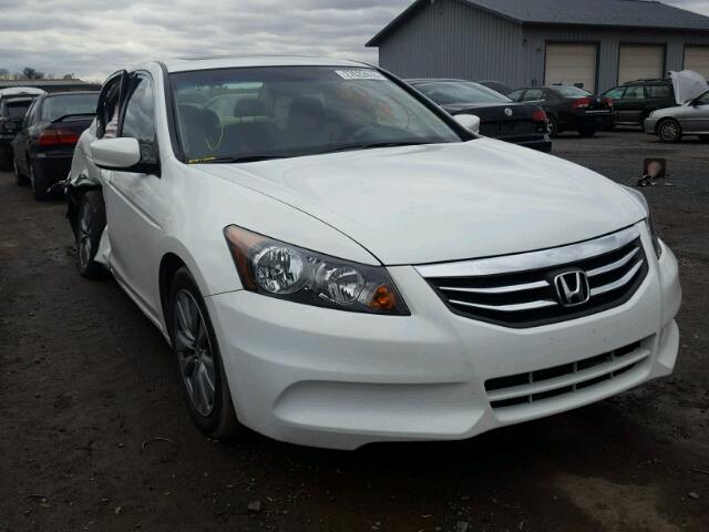 1HGCP2F80BA146270 - 2011 HONDA ACCORD EXL WHITE photo 1