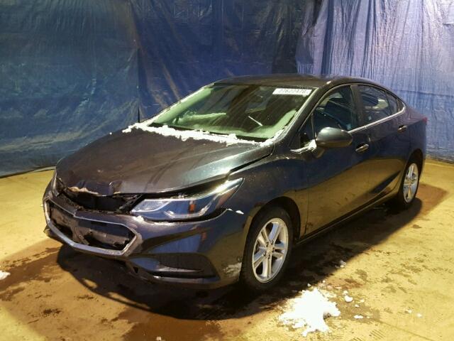 1G1BE5SM2G7276293 - 2016 CHEVROLET CRUZE LT BLUE photo 2