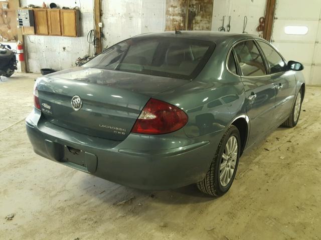 2G4WE587071117467 - 2007 BUICK LACROSSE C TEAL photo 4