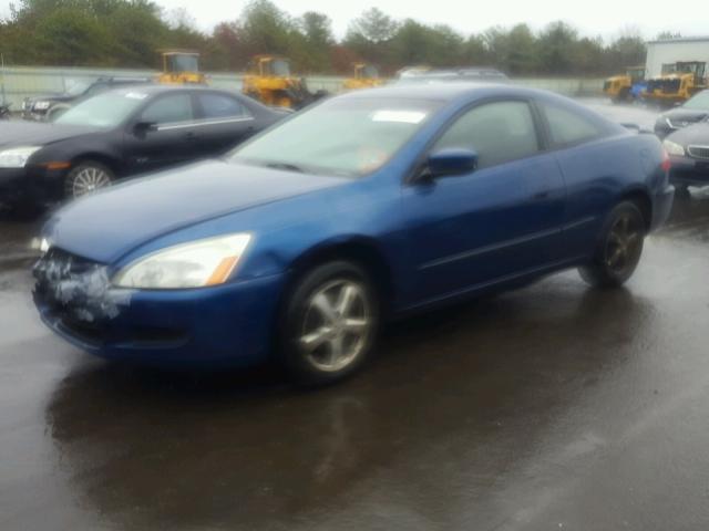 1HGCM726X3A021756 - 2003 HONDA ACCORD EX BLUE photo 2