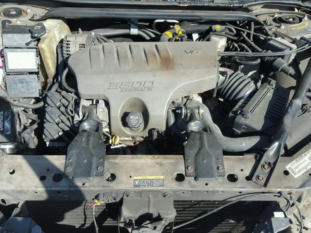 2G1WH55K439205432 - 2003 CHEVROLET IMPALA LS GOLD photo 7